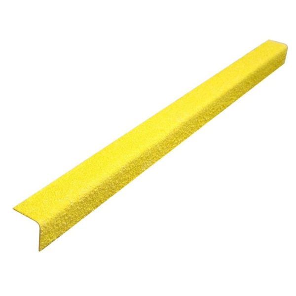 Antypoślizgowa nakładka GRP na krawędzie schodów (kolor żółty)