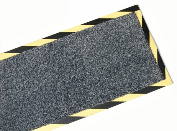 Podłogowa mata na przewody Cable-Mat (wym. 40 x 120 cm, kolor czarno-żółty)
