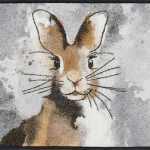 Wycieraczka z królikiem Wash+Dry Hopps (wym. 50x75 cm)
